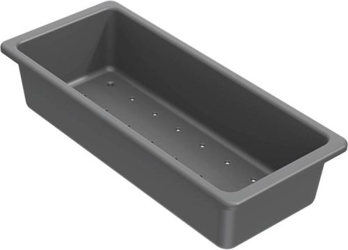 ELLECI - Gyumölcsmosó kosár műanyag 380 szürke