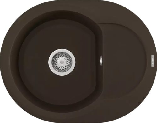 ELLECI - Mosogatótálca Easy ROUND 600 G78 Espresso