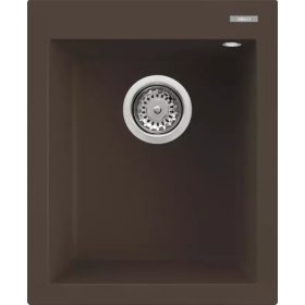   ELLECI - Mosogatótálca Quadra 100 UM G78 Espresso munkalap alá szerelhető