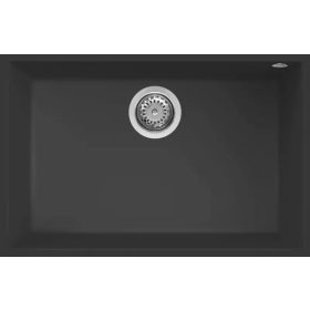   ELLECI - Mosogatótálca Quadra 120 UM G40 Nero munkalap alá szerelhető