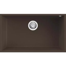   ELLECI - Mosogatótálca Quadra 130 UM G78 Espresso munkalap alá szerelhető