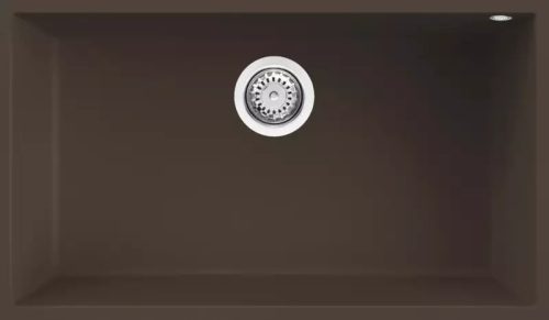 ELLECI - Mosogatótálca Quadra 130 UM G78 Espresso munkalap alá szerelhető