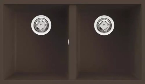 ELLECI - Mosogatótálca Quadra 350 UM G78 Espresso munkalap alá szerelhető