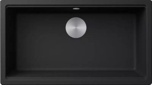 ELLECI - Mosogatótálca Time 130 UM G40 Nero munkalap alá szerelhető