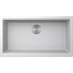   ELLECI - Mosogatótálca Time 130 UM G68 Bianco munkalap alá szerelhető