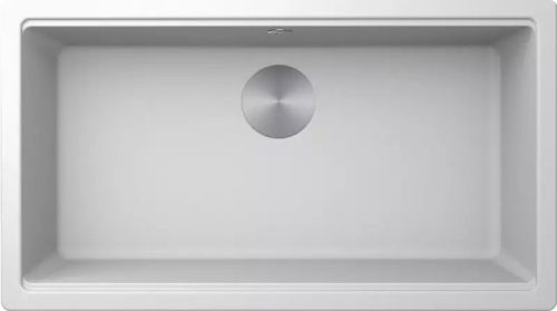 ELLECI - Mosogatótálca Time 130 UM G68 Bianco munkalap alá szerelhető