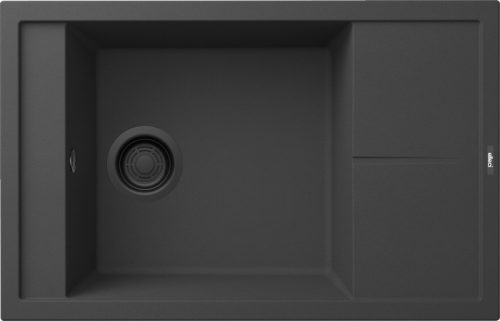 ELLECI - Mosogatótálca Unico 305 G40 Nero fekete tartozékokkal