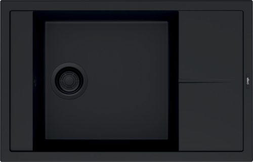 ELLECI - Mosogatótálca Unico 305 K86 Black fekete tartozékokkal