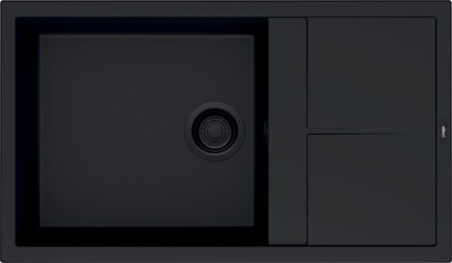 ELLECI - Mosogatótálca Unico 410 K86 Black fekete tartozékokkal