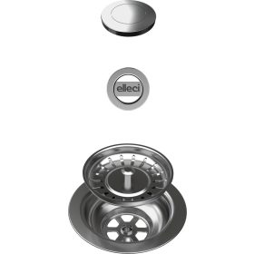   ELLECI - STANDARD OPEN UP automata dugókiemelő egymedencés mosogatókhoz - inox