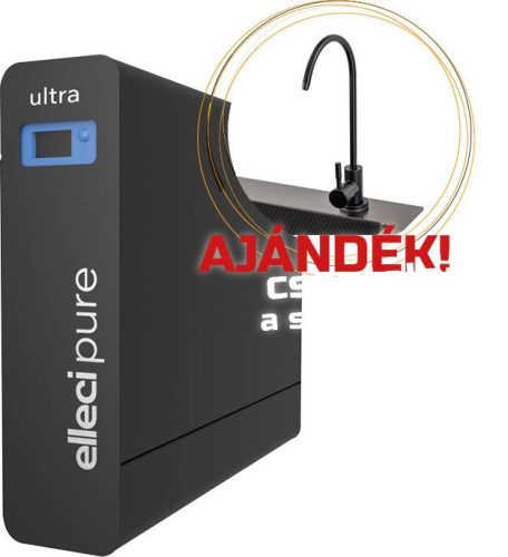 ELLECI - Víztisztító készülék Pure Ultra + ajándék csaptelep a szűrt vízhez