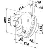 Centrifugális csőventilátor Dalap TURBINE P 315 T,átmérővel és 1340 m³/h átlag légszállítással Dlp 18011