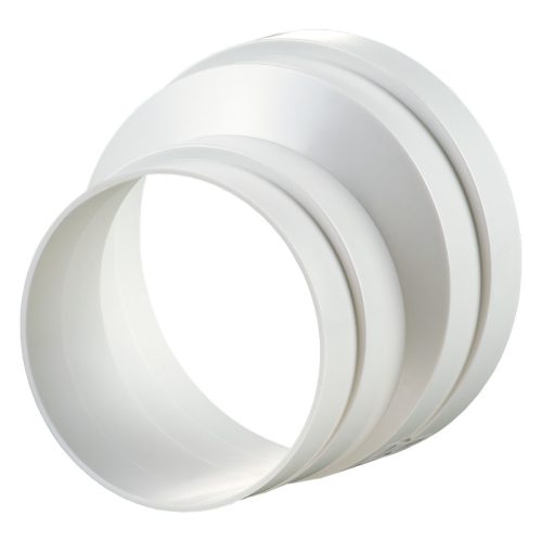 Műanyag excentrikus szűkítő idom, 125/100 mm /2118/