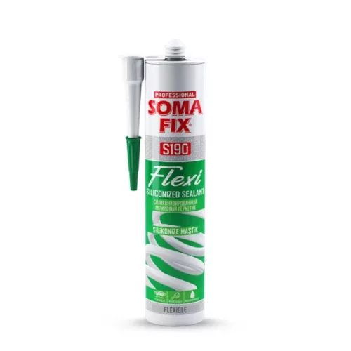 SomaFix Professional S190 rugalmas szilikonizált tömítő – FLEXI