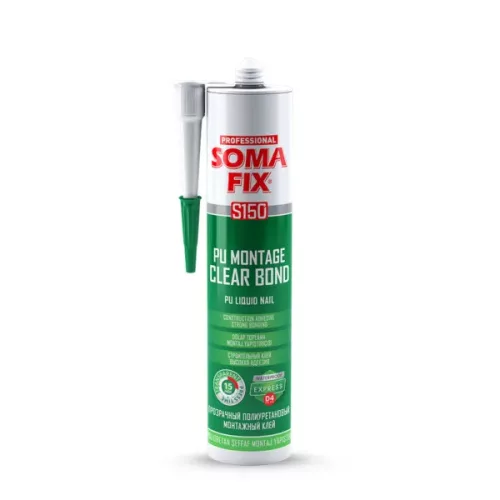 SomaFix Professional S150 PU ragasztó – CLEAR BOND