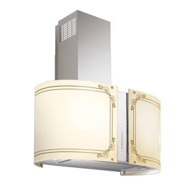   Falmec OUTLET - Páraelszívó MIRABILIA Round 67 inox T80 LED + MIRABILIA üveg LIBERTY 67 - Kiállított bemutató termék!