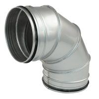 Rozsdamentes 90°-os könyök idomok