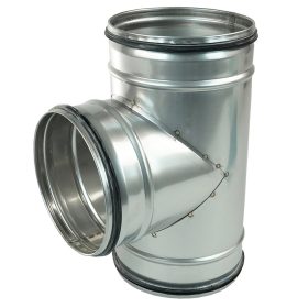   Dalap TMI-O rozsdamentes acél “T” ágidom gumi tömítéssel, Ø 160 / Ø 160 mm Dlp80098I