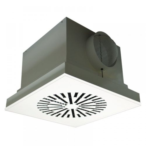 Mennyezeti anemosztát + szűrődoboz VWR-HEPA 2 (595 x 595 mm)