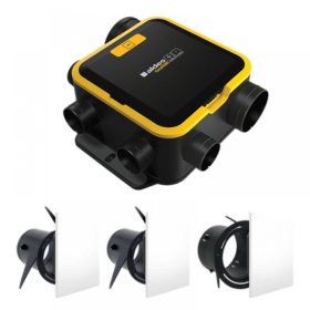   Aldes  EasyHOME  Auto Compact Classic központi elszívó ventilátoros rendszer + ColorLine rácsok (szettben)