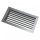Egysoros alumínium fali rács állítható lamellákkal  700 x 150 mm AHN, fémszínű
