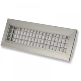   Kétsoros alumínium aprólamellás fali rács  700 x 350 mm AHVN - állítható lamellákkal, anodizált felületű