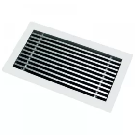   Egysoros  alumínium fali rács ALG-W-0   800 x 150 mm, fix lamellás, 0°-os kifúvással