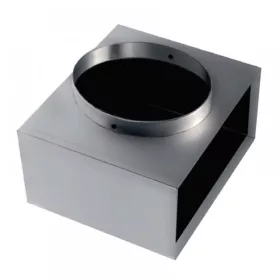   REW-2-ISO szigetelt csatlakozó doboz  400 x  200 mm / 1 x NA200 mm oldalsó csonkos
