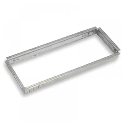 CCN   300 x 150 mm horganyzott acél beépítő keret fali- és padlórácsokhoz