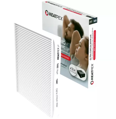HEATPEX - Friss levegő oldali M5-ös szűrő ePM10 50% ARIA VITALE PURO ISO
