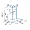 CATA - Páraelszívó GAMMA GLASS 7010 GX - Inox