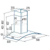 CATA - Páraelszívó GAMMA GLASS 9010 GX - Inox