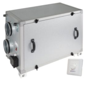   Vents VUT 500 H hővisszanyerő 3,3 kw -os melegítővel Dlp 22520