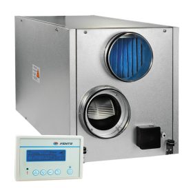   Központi hővisszanyerő egység függőleges, előmelegítővel Ø 315 mm (2200 m³/h) Dlp 22521