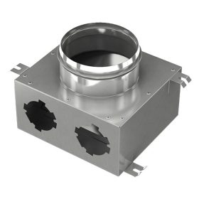   Fémelosztó doboz Flexitech Ø 63 mm rendszer csatlakoztatására 2 kimenettel Dlp 196317