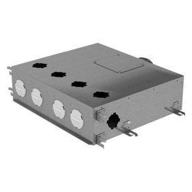   Fémelosztó doboz Flexitech Ø 75 mm rendszer csatlakoztatására 6 kimenettel Dlp 197525