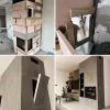 Dalap RVKMN 250x450 mm kandalló szervízajtó, kandalló burkolatokba, láthatatlan, függőleges Dlp25KMN25