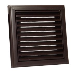 Műanyag barna szellőzőrács DALAP GP 120 N BROWN Dlp 9708