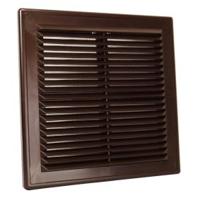 Műanyag barna szellőzőrács DALAP GP 150 N BROWN Dlp 9709