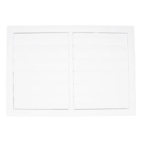 PVC gravitációs zsalu DALAP SP 600x400 (603x424) Dlp 137