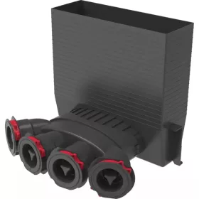   HEATPEX - Csatlakozó doboz, téglalap DN63 mm (4x63mm) ARIA CONNECT