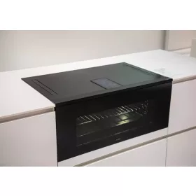   ELICA - Beépíthető főzőlap beépített páraelszívóval és sütővel LHOV RAW BR/A/90 - Matt fekete