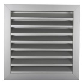   Dalap GRW 315x315 mm szellőzőrács préselt alumíniumból fix lamellákkal Dlp 9719