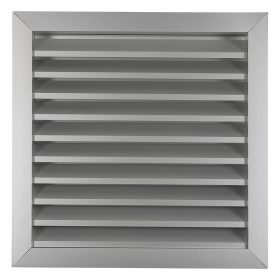   Dalap GRW 355x355 mm szellőzőrács préselt alumíniumból fix lamellákkal Dlp 9720
