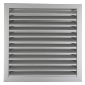   Dalap GRW 450x450 mm szellőzőrács préselt alumíniumból fix lamellákkal Dlp 9723