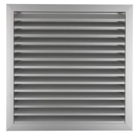   Dalap GRW 500x500 mm szellőzőrács préselt alumíniumból fix lamellákkal Dlp 9726