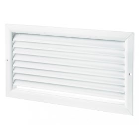   Szellőzőrács minőségi préselt alumíniumból - 400x250 mm, fehér Dlp 90505