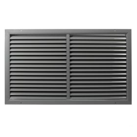   Szellőzőrács minőségi préselt alumíniumból - 500x250 mm, szürke Dlp 90553