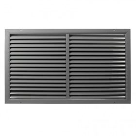   Szellőzőrács minőségi préselt alumíniumból - 900x700 mm, szürke Dlp 90439