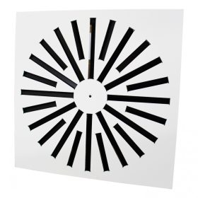   Perdületes anemosztát négyzet alakú AMS - 393 x 393 mm / 16 Dlp 80138